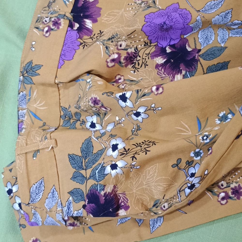 SHARP LADIES SZ LG JULES AND LEOPOLD FLORAL PANT - Picture 3 of 8